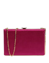 Clutch Dolce & Gabbana – Minimalismo "Satin Box" em Magenta