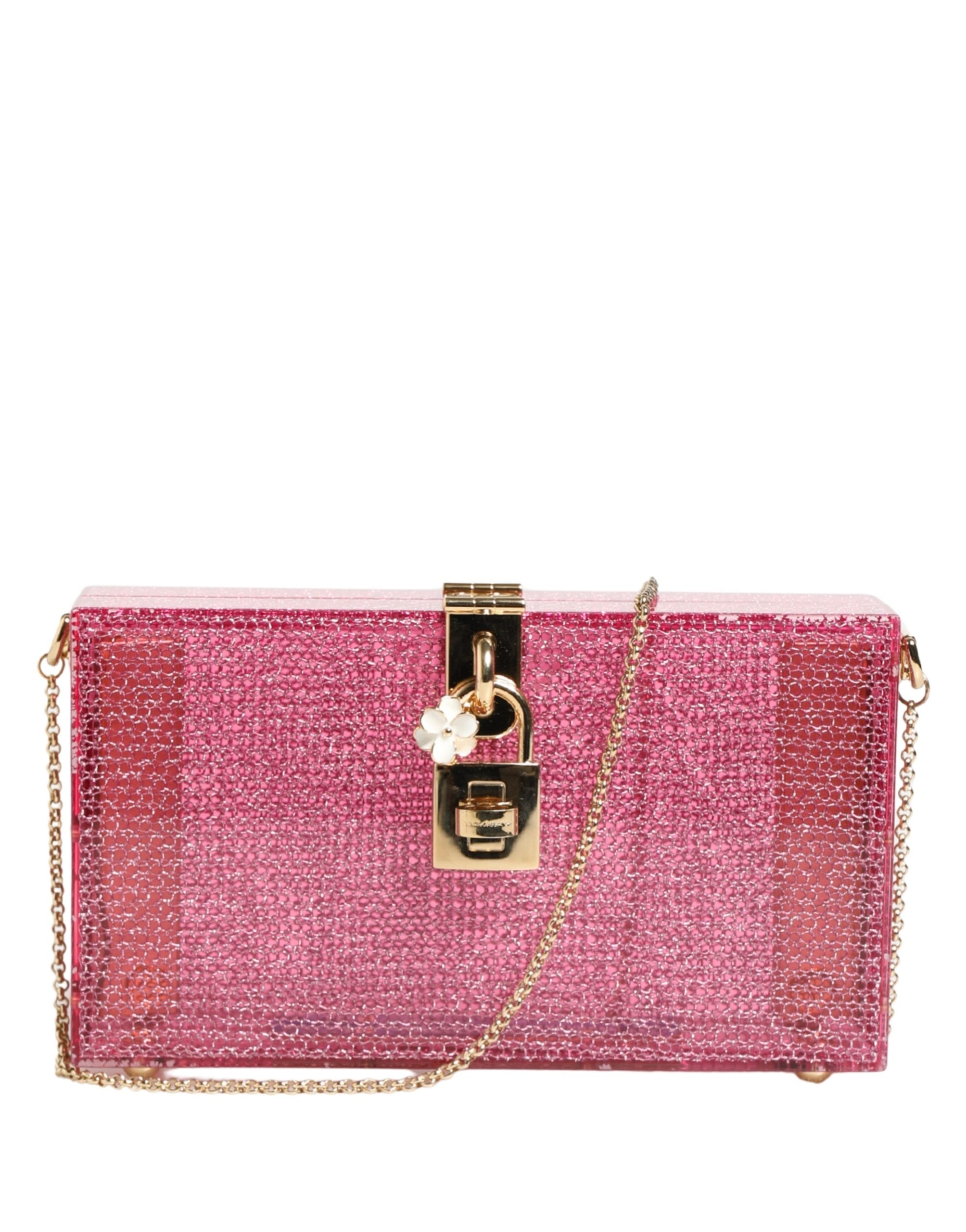 Mala de Noite Dolce & Gabbana – Box Bag em Renda e Cristais