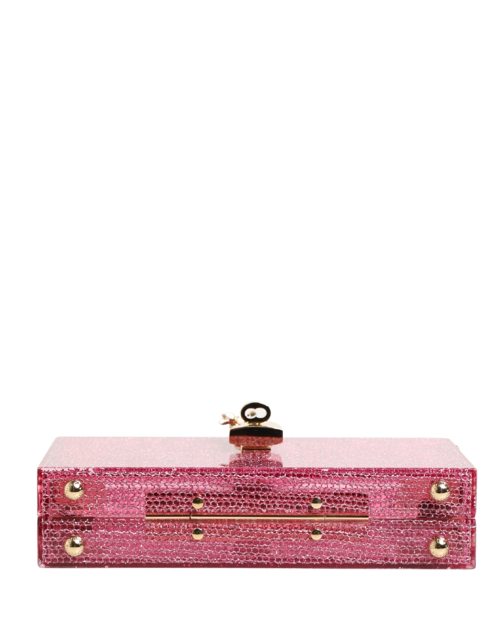Mala de Noite Dolce & Gabbana – Box Bag em Renda e Cristais