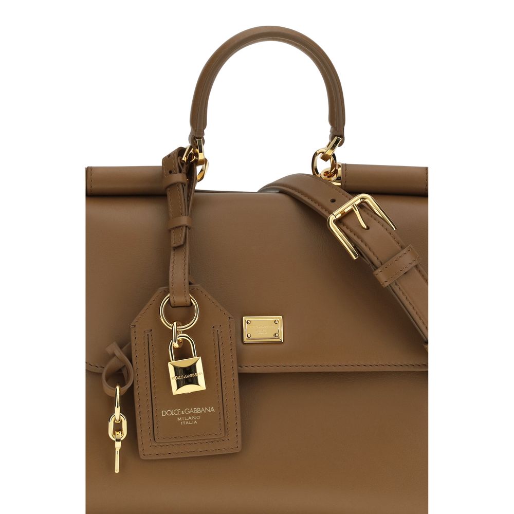 Brown Calf Leather Bos Taurus Handbag