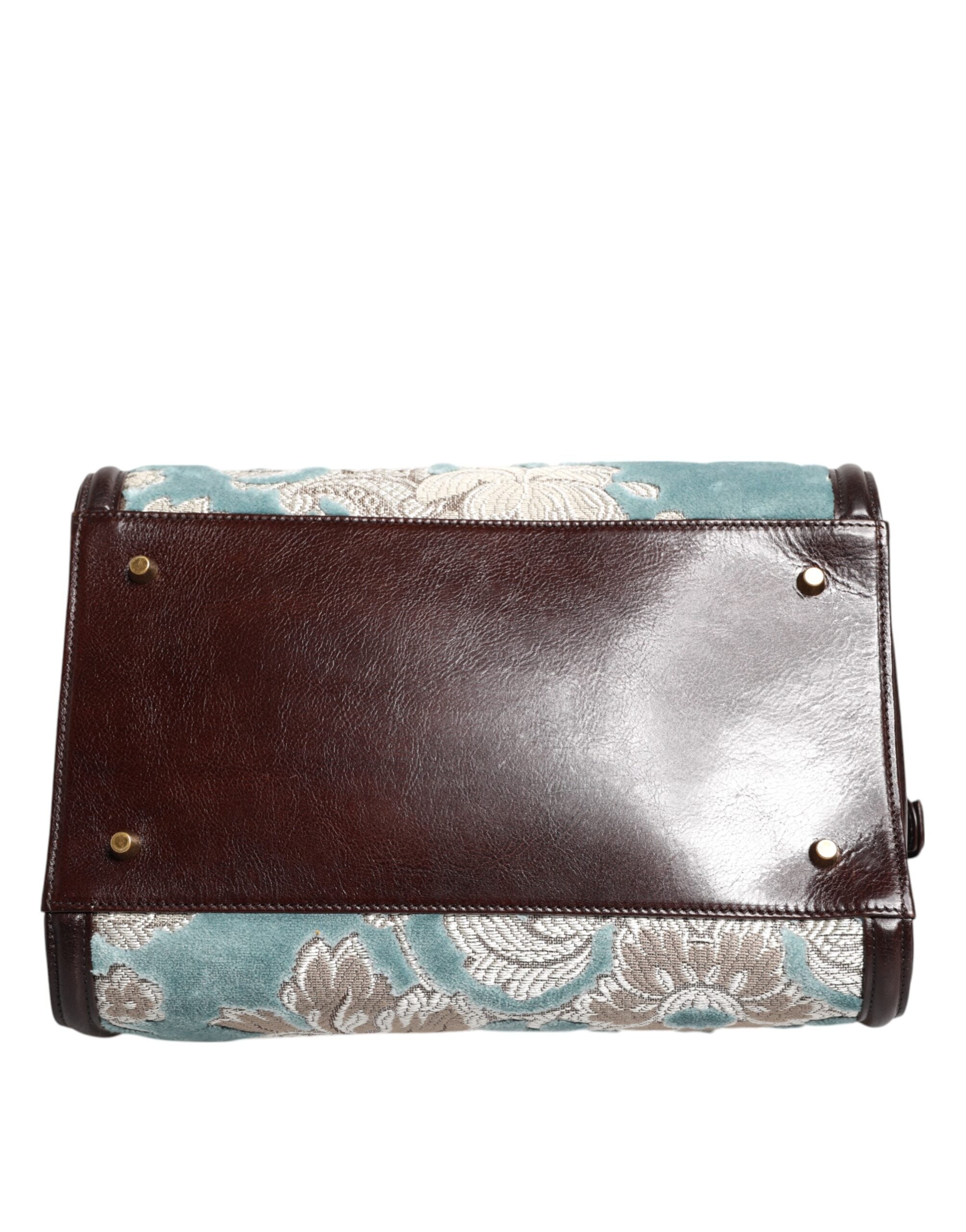 Mala de Mão Dolce & Gabbana – "Sicily" em Brocado e Pele