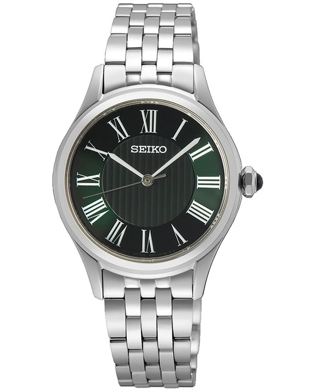 SEIKO SUR611P1 - Relógio Unisexo de Quartzo em Aço Inoxidável