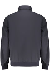 Casaco BOSS (Azul Escuro) – Casaco Leve com Fecho Zip e Gola Subida