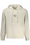 Hoodie Calvin Klein (Bege/Marfim) – Hoodie com Logótipo CK Frontal