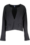 Casaco/Cardigan GANT Preto – Elegância Minimalista Feminina