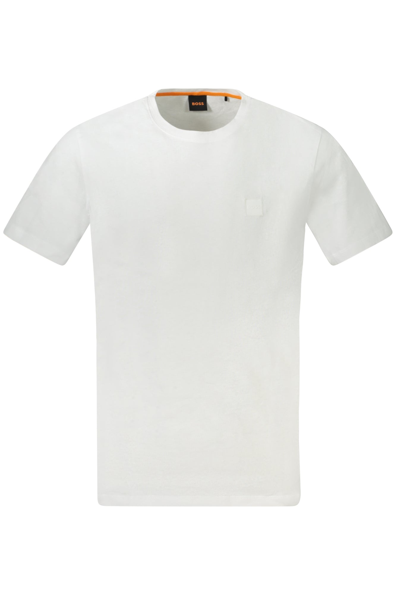 T-Shirt BOSS (Branco) – T-Shirt de Manga Curta Minimalista