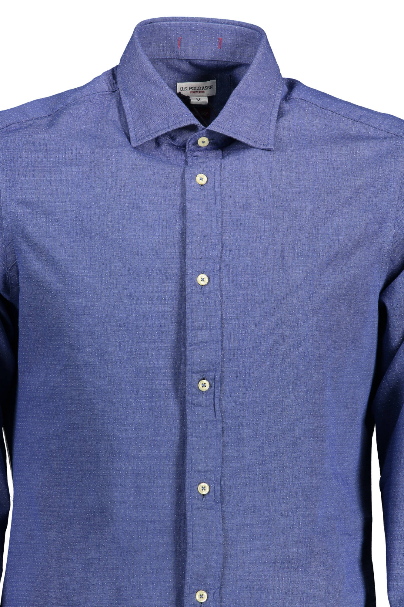 Camisa U.S. POLO ASSN. Azul – Camisa Masculina Clássica de Manga Comprida