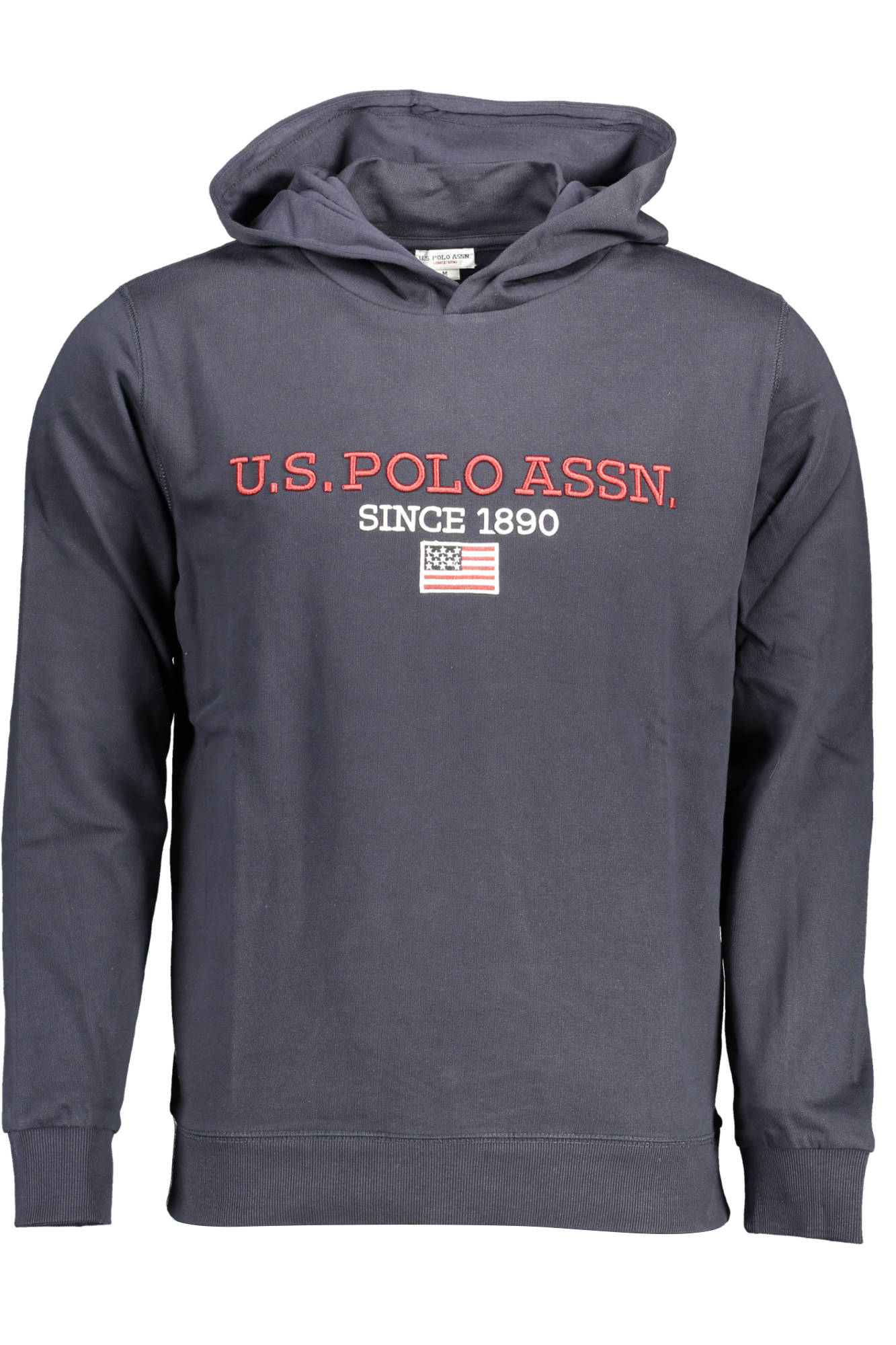 Hoodie U.S. POLO ASSN. Cinza Escuro – Sweatshirt Masculina com Capuz e Logótipo Frontal
