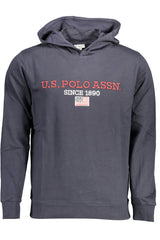 Hoodie U.S. POLO ASSN. Cinza Escuro – Sweatshirt Masculina com Capuz e Logótipo Frontal
