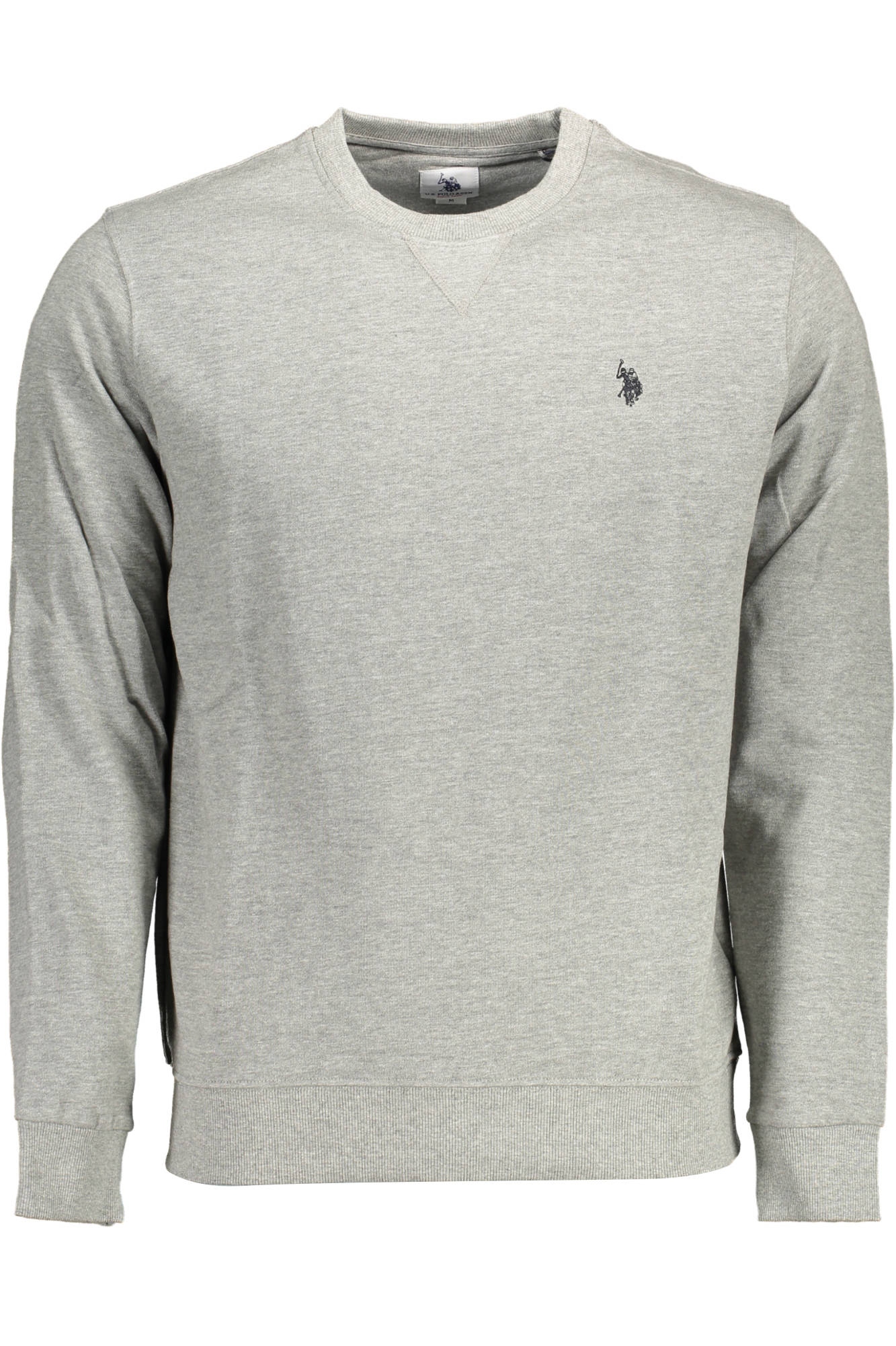 Sweatshirt U.S. POLO ASSN. Cinza Claro – Camisola Masculina Clássica