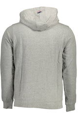 Hoodie U.S. POLO ASSN. Cinza Claro – Sweatshirt Masculina com Capuz
