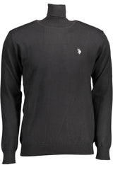 Camisola U.S. POLO ASSN. Preta – Camisola Masculina de Gola Alta