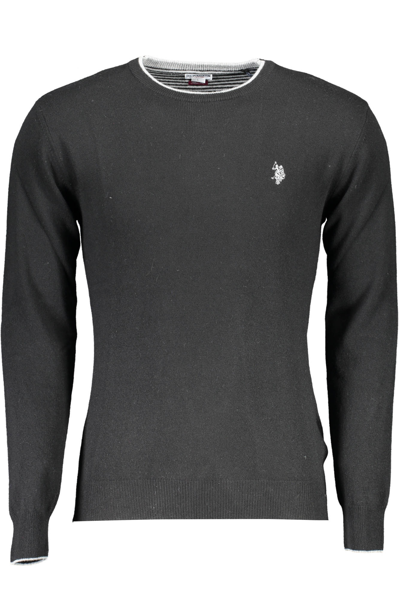 Camisola U.S. POLO ASSN. Preta – Camisola Masculina Clássica com Logótipo Bordado