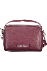 Mala Valentino (Bordeaux) – Bolsa a Tiracolo Compacta com Fecho Zip