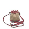 Mala de Balde Gucci – Ophidia Small Bucket Bag com Pele Vermelha