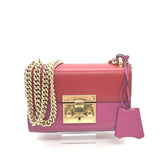 Mala de Ombro Gucci – Padlock Pequena em Color-Block