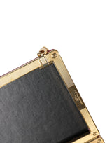 Clutch Dolce & Gabbana – Minimalismo "Satin Box" em Magenta