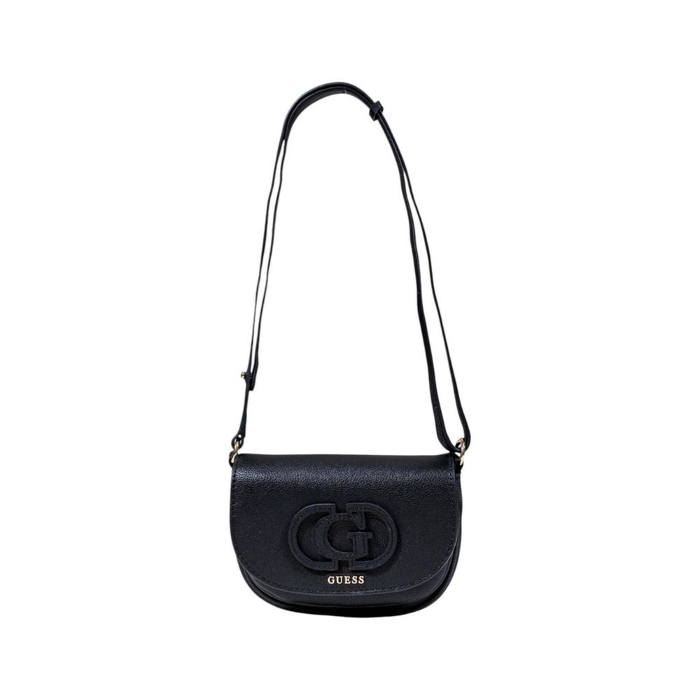 Mala de Ombro Guess – Bling Saddle Bag em Preto