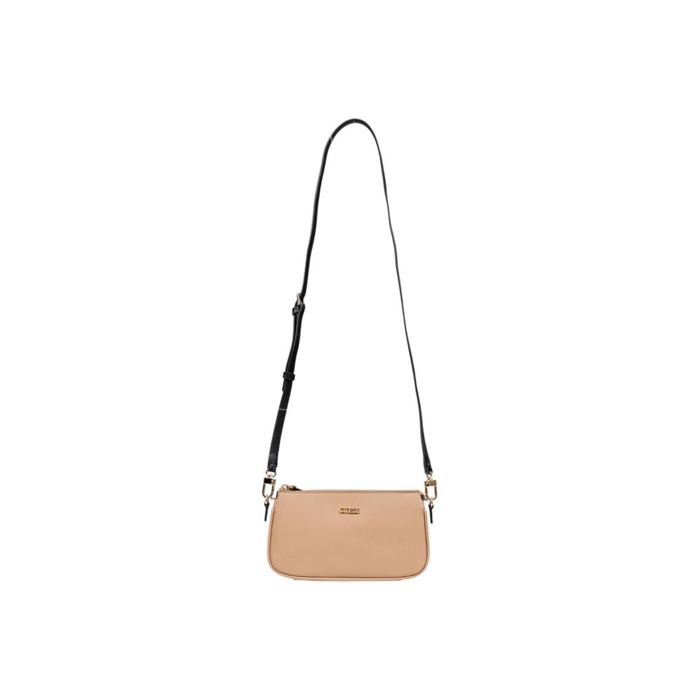 Mala de Ombro Guess – Desi Multi Clutch em Bege