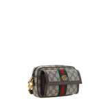 Brown Polyester Shoulder Bag