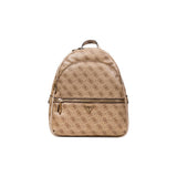 Beige Polyethylene Backpack