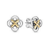 PANDORA Joia TWO-TONE FLOWER 299349C00