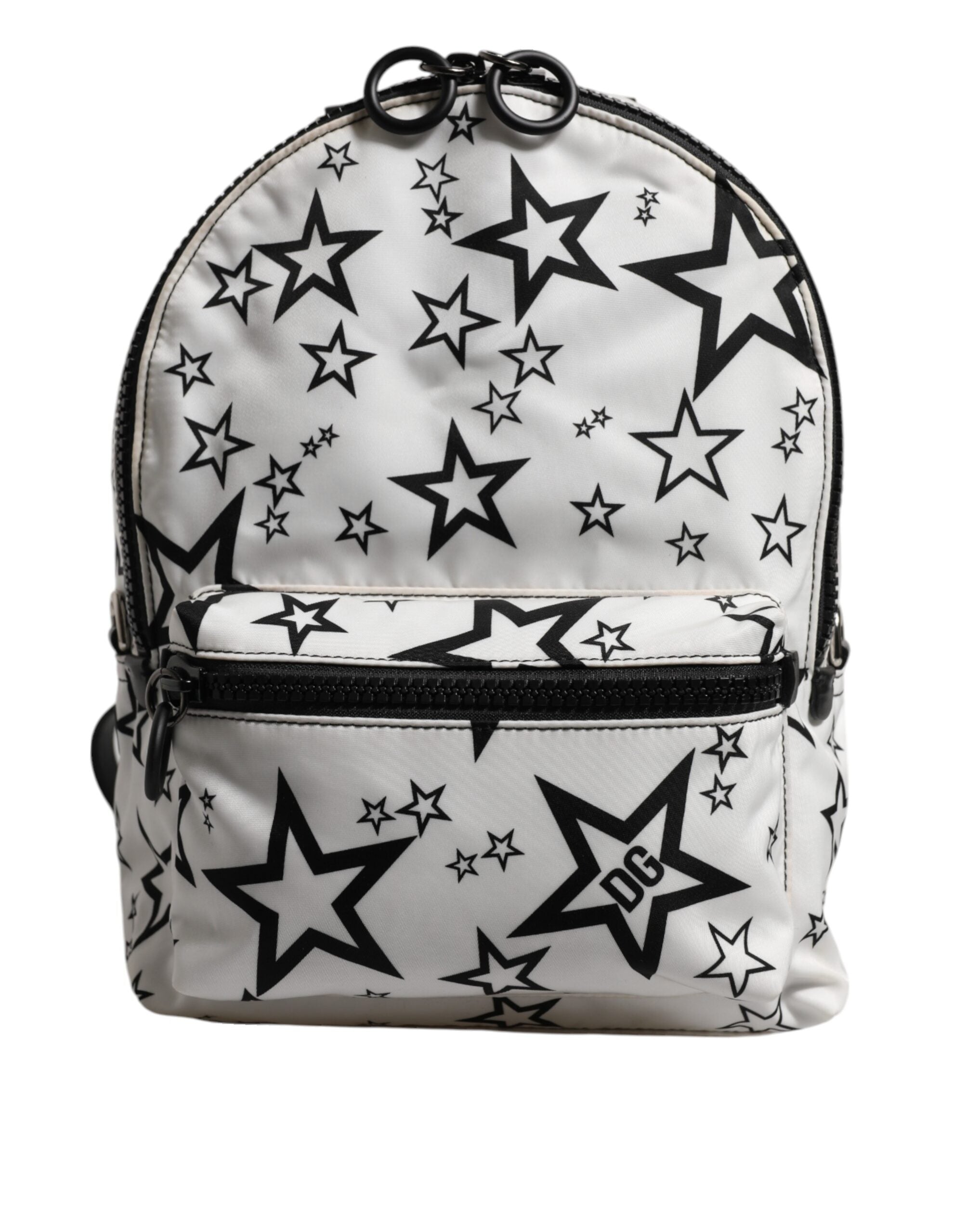 Mochila Dolce & Gabbana – Estampa "Star Mania" em Preto e Branco