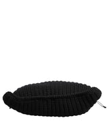 Mala de Ombro Dolce & Gabbana – Hobo em Malha de Tricô Preta