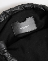 Mala de Ombro Dolce & Gabbana – Hobo em Malha de Tricô Preta