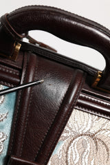 Mala de Mão Dolce & Gabbana – "Sicily" em Brocado e Pele