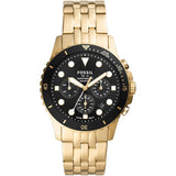 FOSSIL FB-01 - Relógio Masculino em Aço Inoxidável Dourado