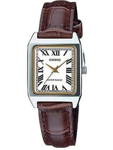 Casio Collection & Vintage Casio Mod TANK Leather - White