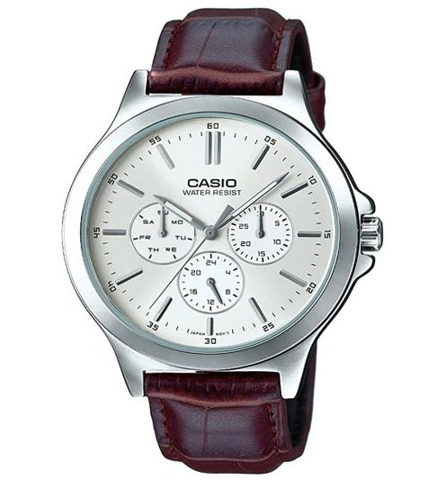 CASIO COLLECTION Multifunction Silver - Montre-bracelet pour homme