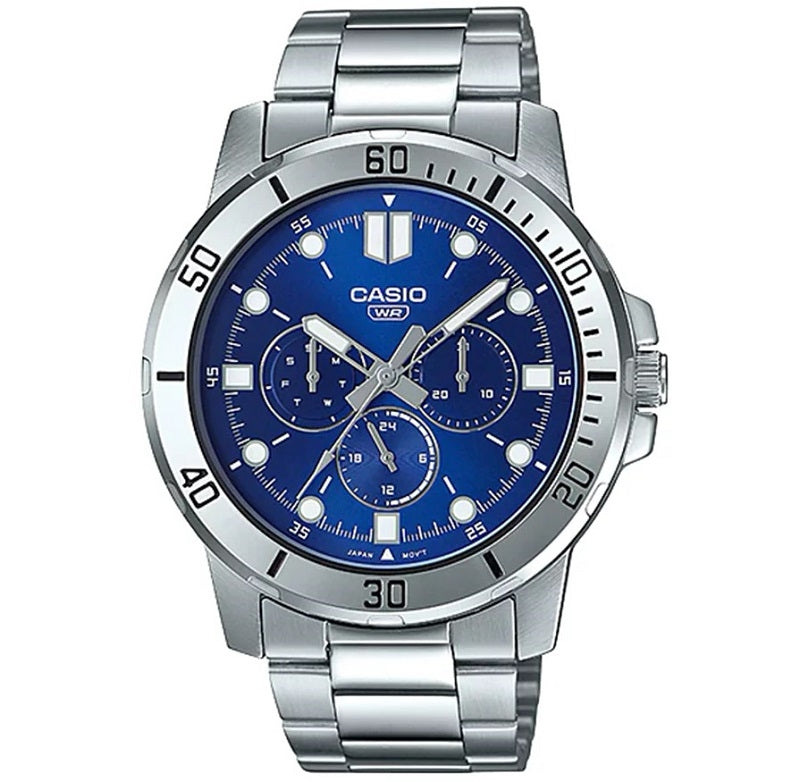 CASIO COLLECTION DIVER MULTIFUNCTION - BLUE | Estilo e Funcionalidade