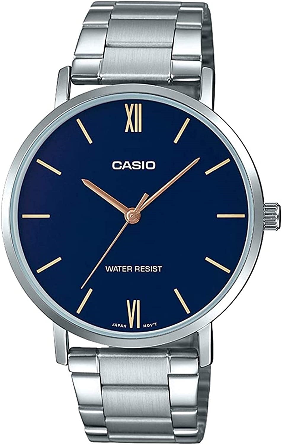 CASIO COLLECTION & VINTAGE CASIO Mod - Minimal Metal Petrol Blue