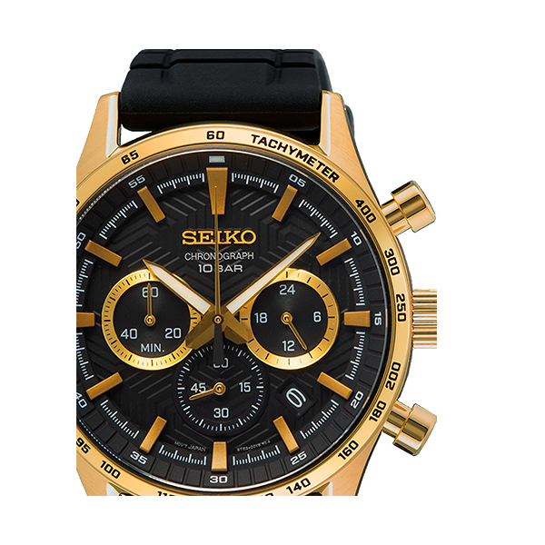 SEIKO SSB446P1 - Reloj cronógrafo de acero inoxidable