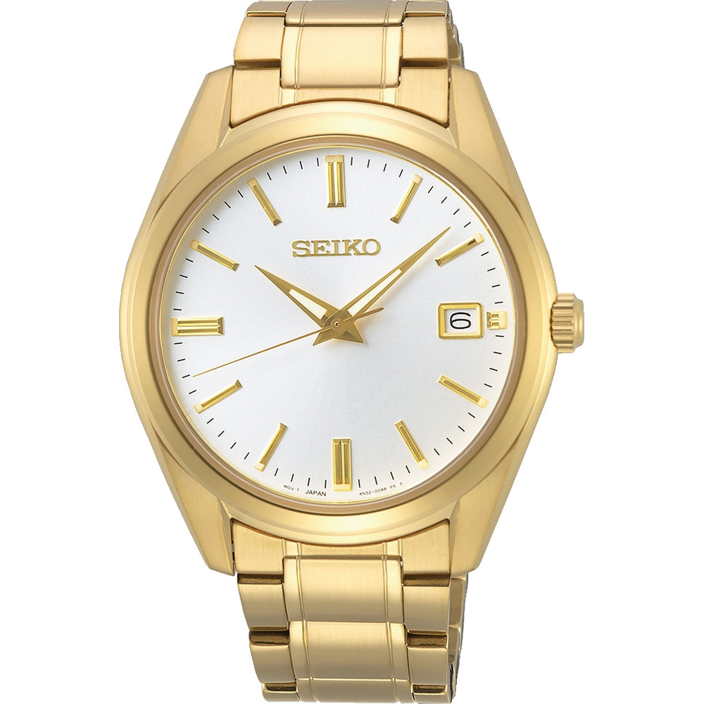 SEIKO SUR314P1 - Relógio Quartzo Elegante e Resistente