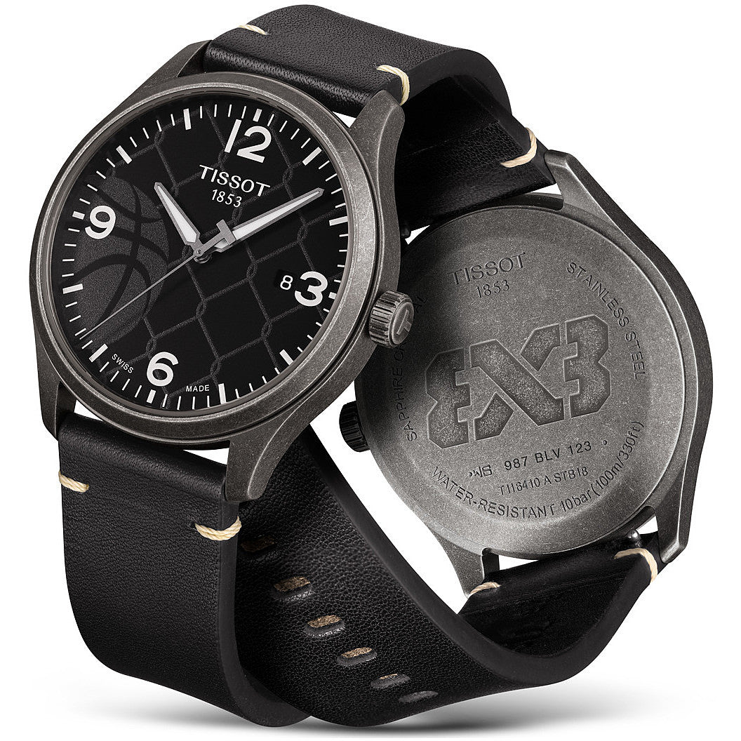 TISSOT GENT XL 3X3 STREET BASKETBALL - Pack spécial avec bracelet supplémentaire