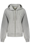 Hoodie Calvin Klein (Cinzento Claro) – Sweatshirt com Capuz e Fecho Zip