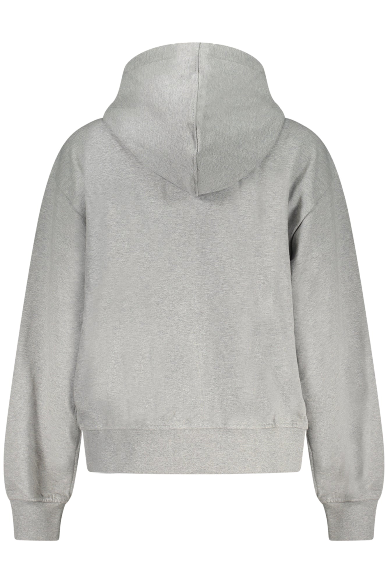 Hoodie Calvin Klein (Cinzento Claro) – Sweatshirt com Capuz e Fecho Zip