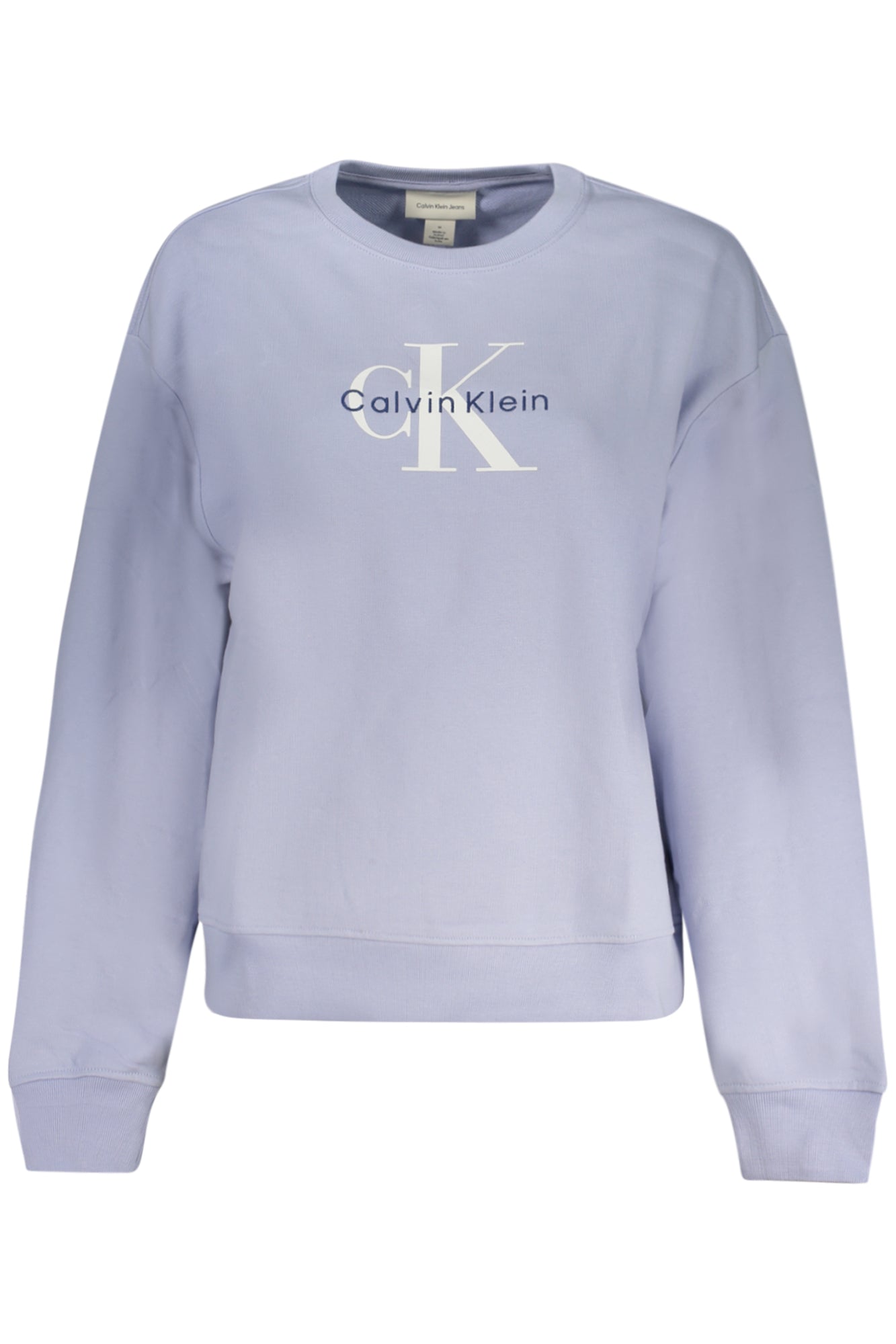 Sweatshirt Calvin Klein (Azul Claro) – Sweatshirt de Manga Comprida com Logótipo CK