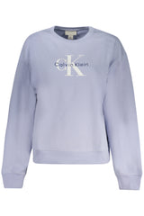 Sweatshirt Calvin Klein (Azul Claro) – Sweatshirt de Manga Comprida com Logótipo CK