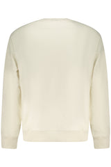 Sweatshirt Calvin Klein (Bege/Marfim) – Sweatshirt de Manga Comprida com Logótipo