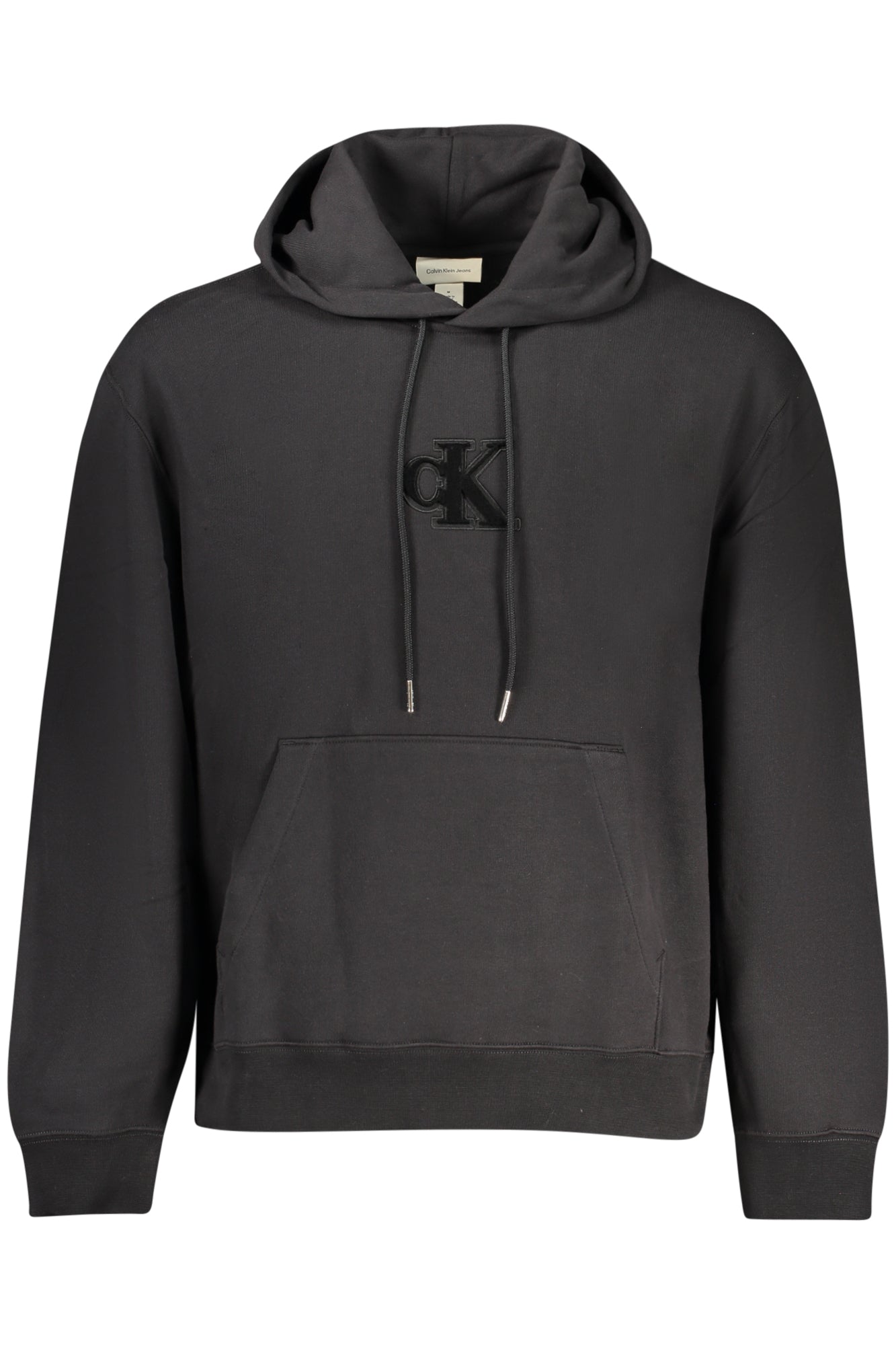 Hoodie Calvin Klein (Preto) – Hoodie com Logótipo CK Frontal