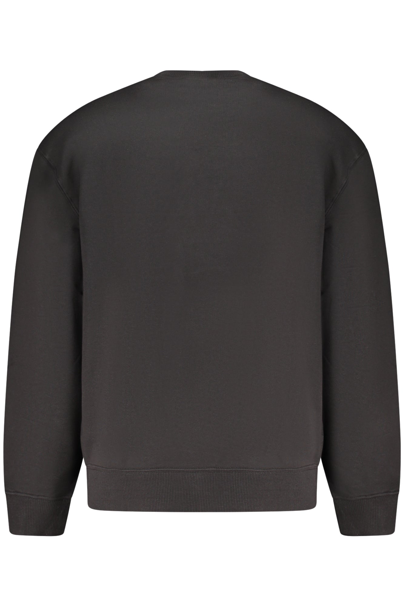 Sweatshirt Calvin Klein (Preto) – Sweatshirt de Manga Comprida com Logótipo CK Frontal