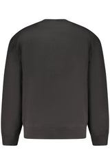 Sweatshirt Calvin Klein (Preto) – Sweatshirt de Manga Comprida com Logótipo CK Frontal