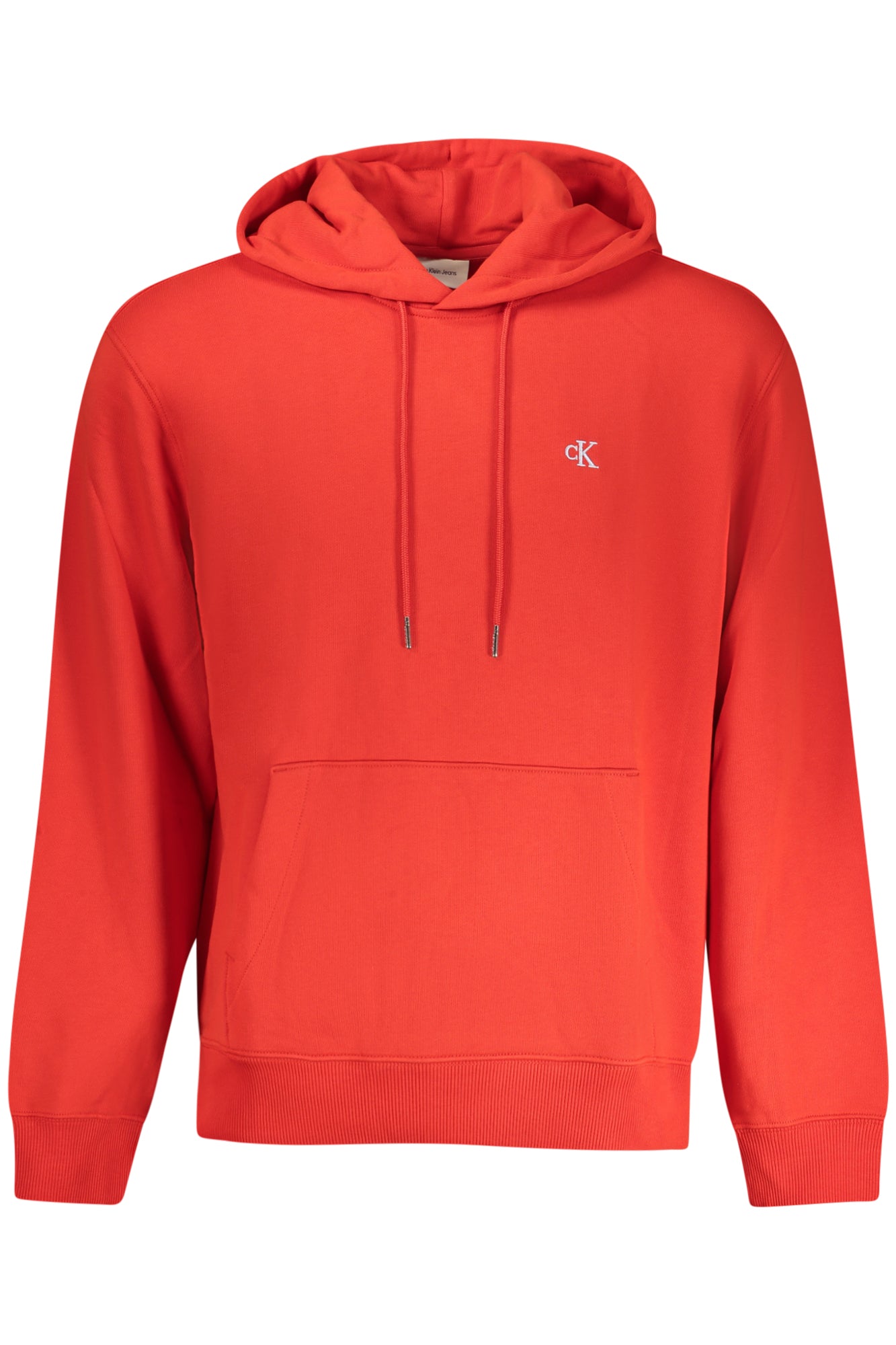 Hoodie Calvin Klein (Vermelho) – Sweatshirt com Capuz e Bolso Canguru