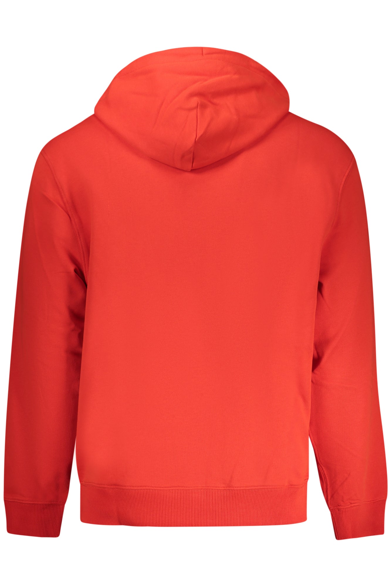 Hoodie Calvin Klein (Vermelho) – Sweatshirt com Capuz e Bolso Canguru