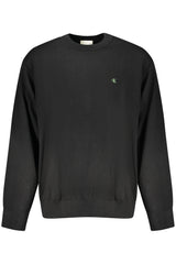 Camisola Calvin Klein (Preto) – Camisola de Manga Comprida com Logótipo Discreto