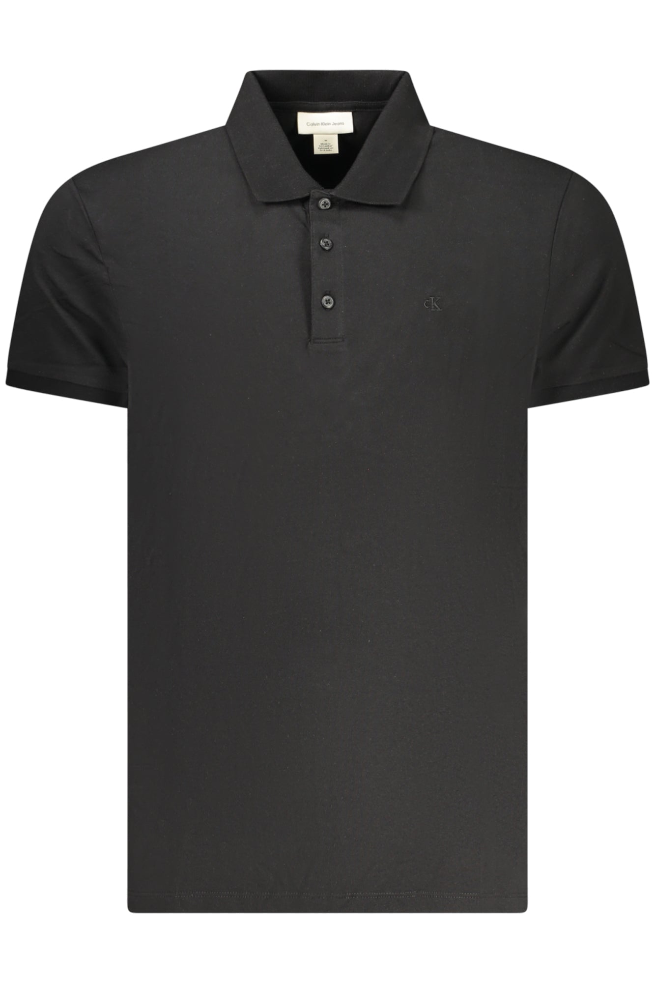 Polo Calvin Klein (Preto) – Polo de Manga Curta Clássico